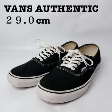 VANS AUTHENTIC 스니커즈 29.0 cm 블랙