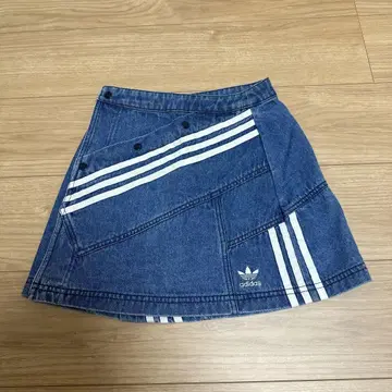 adidas 데님 스커트 레어 XS y2k