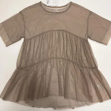 미사용 새상품 KBF 튤 세트 튜닉 Tee