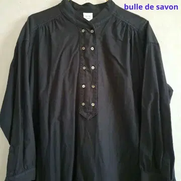 bulle de savon/뷔르데사봉 블랙 코크 원피스