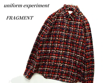 유니폼 익스페리먼트 프라그먼트 플란넬 셔츠