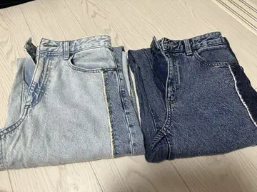 톤 배럴 레그 청바지 M 사이즈 (표시 사이즈 71.0~75.0cm)