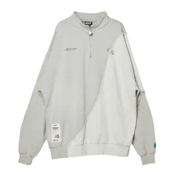 계속 한밤중이면 좋을 텐데. Half Zip Sweat (Gray)