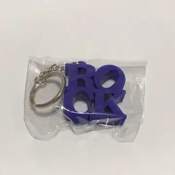 ROCK 키링 블루 락인재팬 레어 가챠 로킹2025