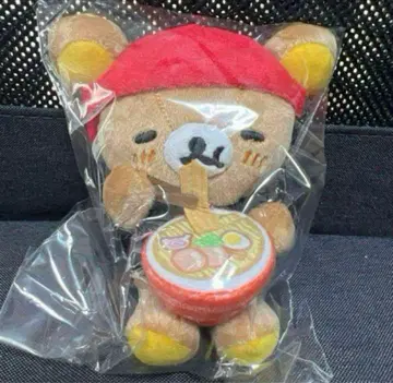리락쿠마 라멘 봉제 인형