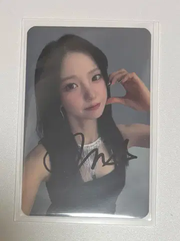 Kep1er BDM 대면 사인회 친필 사인 트레이딩 카드 유진