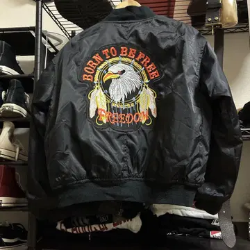 MA-1 플라이트 자켓 독수리 자수