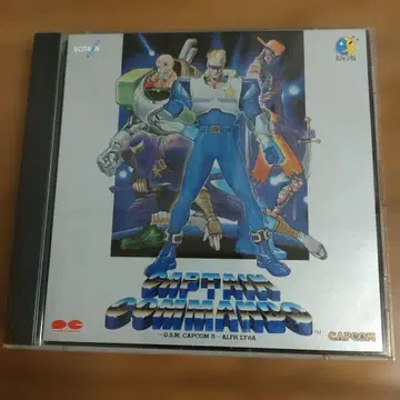 캡틴 코만도 G.S.M. CAPCOM 5 사운드트랙 CD 2장 세트