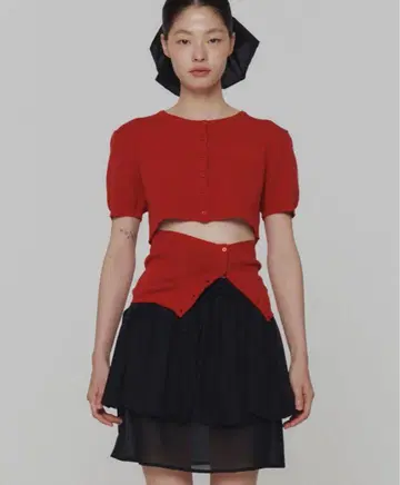 AMOMENTO/아모멘토 CARDIGAN SET 가디건