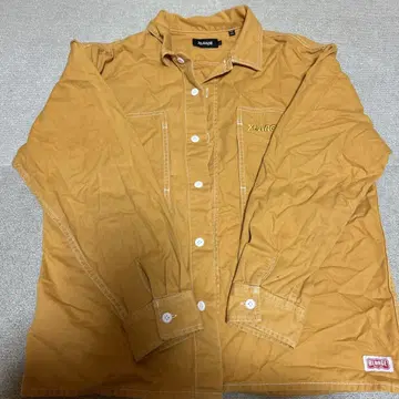 XLARGE 브라운 셔츠 L 사이즈