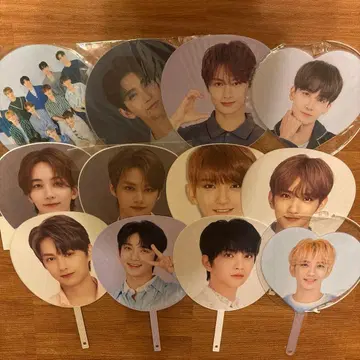 seventeen 부채 12개 세트