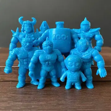 근육맨 지우개 (당시물) 왕위쟁탈전 파트 2 모음 8체 세트 (파랑)