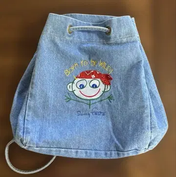 Dannyfirst born to be wild 자수 데님 백 룩