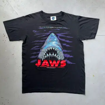 [ 초레어 ] vintage 90s 영화 조스 JAWS L 유니버셜 택