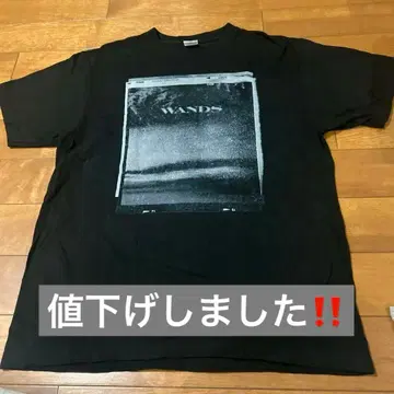 WANDS 블랙 T셔츠