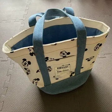 로데오 크라운 디즈니 콜라보 미키 토트백