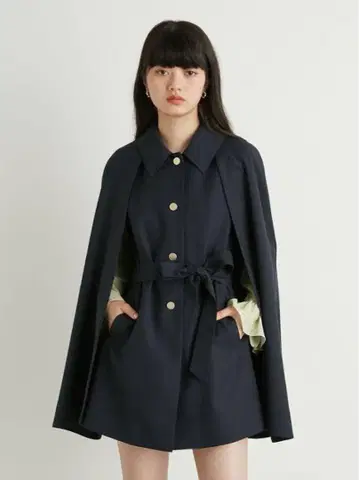 LILYBROWN 2way 케이프 코트