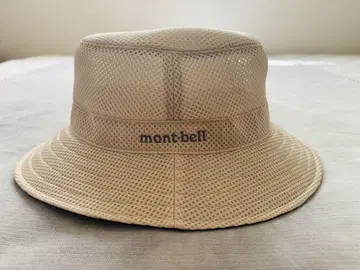 mont-bell 메쉬 사파리 햇 베이지