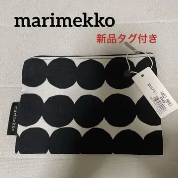 marimekko 도트 파우치 약 22cm x 15cm