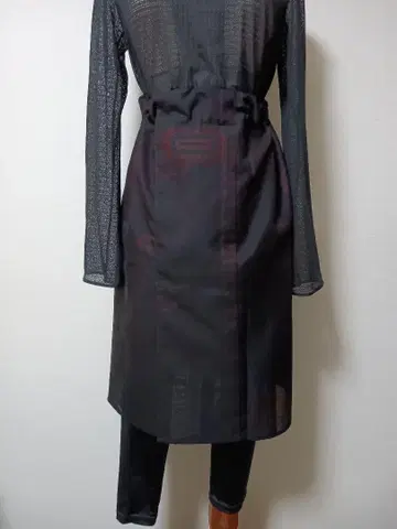 순수 실크 단의샤 코몬 기모노 리메이크 오버 스커트