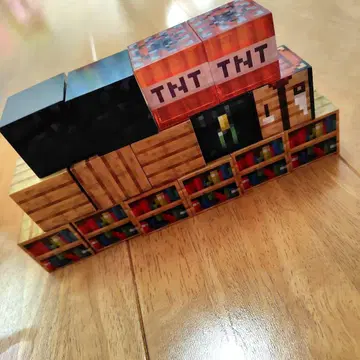 마인크래프트 블록 책장 오크 목재 작업대 엔더 상자 TNT