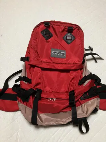 JANSPORT 레드 백팩 90s