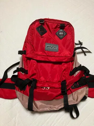 JANSPORT 레드 백팩 90s