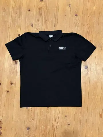 PUMA 블랙 피케 셔츠 XL 사이즈