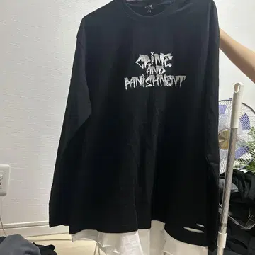 CRIME AND PUNISHMENT 7부 소매 티셔츠