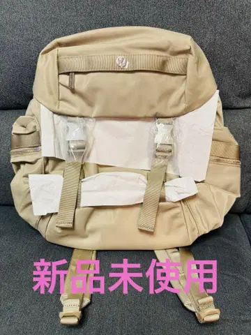 미사용 새상품 룰루레몬 베이지 백팩 스몰(14L)