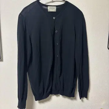 UNITED ARROWS 블랙 긴팔 가디건