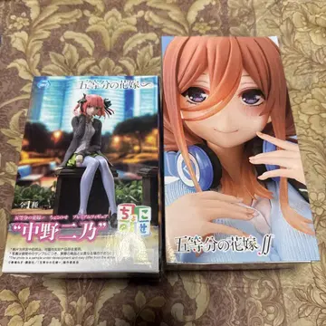 5등분의 신부 피규어 세트 나카노 니노 나카노 미쿠