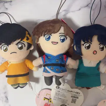 란마1/2 피코 봉제 인형 료가 쿠온지 우쿄 텐도 아카네