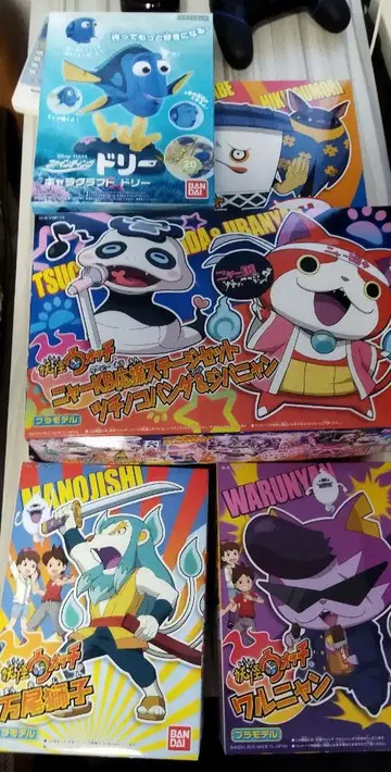 요괴워치 프라모델 여러가지 세트+증정ww