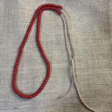 빈티지 화이트하트 5mm 강화