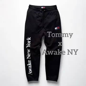 1475 Tommy x Awake NY 스웨트 팬츠 블랙