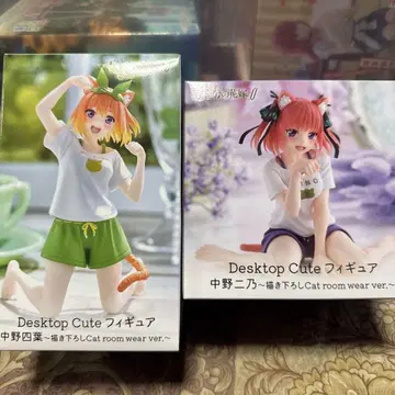 Desktop Cute 피규어 나카노 요츠바 나카노 니노 세트