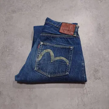 EVISU No.1SPECIAL 갈매기 데님 귀 포함 2001 W33