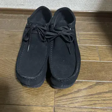 clarks Wallabee black 26cm UK8