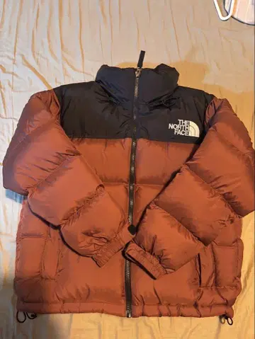 THE NORTH FACE 다운 자켓 브라운/블랙