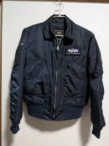 ALPHA INDUSTRIES CWU-45P 플라이트 자켓 S 새상품급