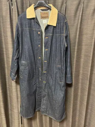 ANACHRONORM 아나크로노옴 자켓 인디고 데님 코트