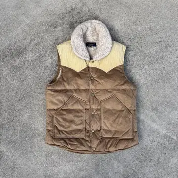 Puro Dome 보아 다운 베스트 웨스턴 절개 L 사이즈 아메카지