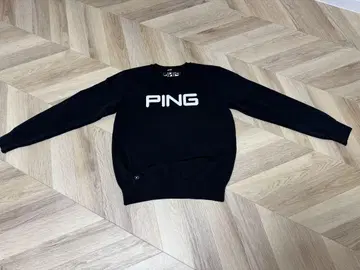 PING 블랙 스웨터 L 사이즈