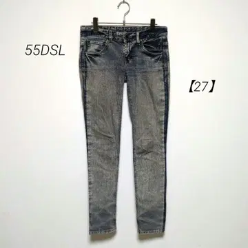 55DSL 피프티파이브디에스엘 [ 27 ] 케미컬 워시 데님
