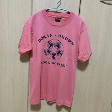 DORAN-BROWN 축구 캠핑 티셔츠 S