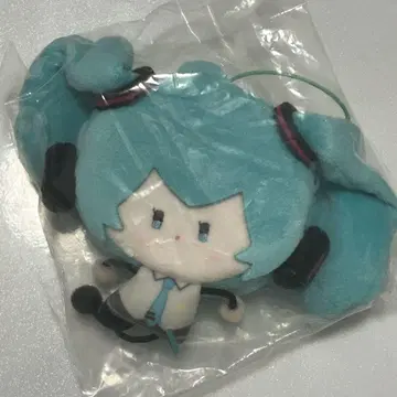 bilibili 하츠네 미쿠 봉제 인형 파우치 키링