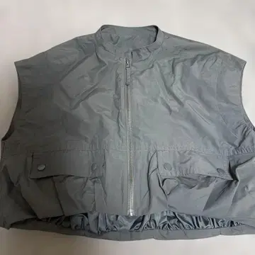 AZULbymoussy 카키 밀리터리 숏 베스트