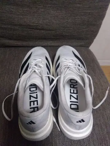 adizero 러닝화 화이트/블랙