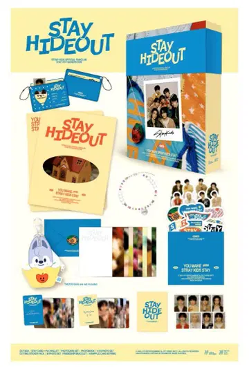 Stray Kids STAY HIDEOUT 공식 팬클럽 굿즈